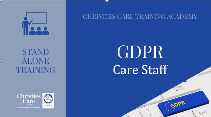 GDPR FOR CARE STAFF GDPRCS1